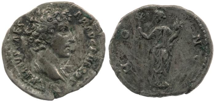 RIC III Antoninus Pius 422, реверс, bm
