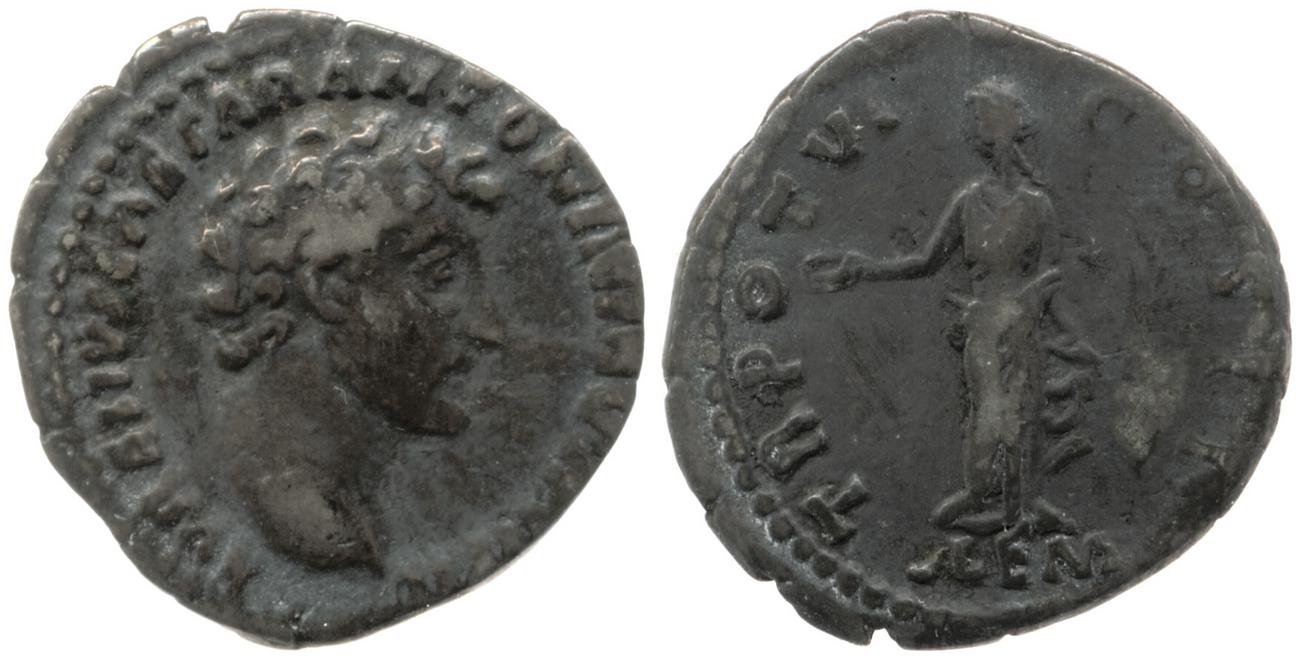 RIC III Antoninus Pius 456a, аверс, bm
