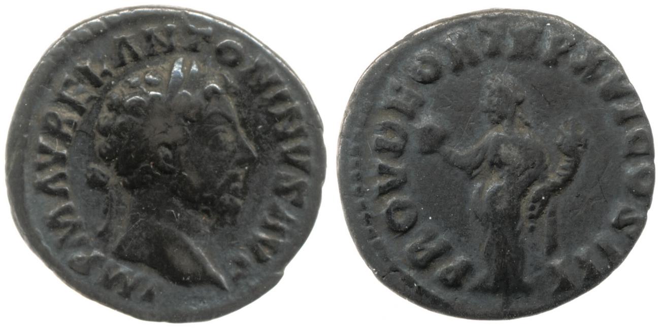 RIC III Marcus Aurelius 51, аверс, bm