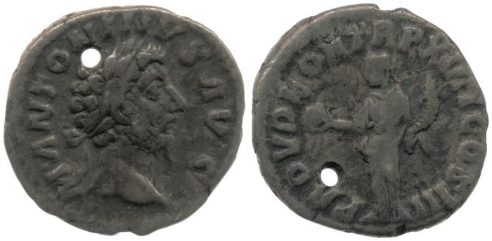 RIC III Marcus Aurelius 66, реверс, bm