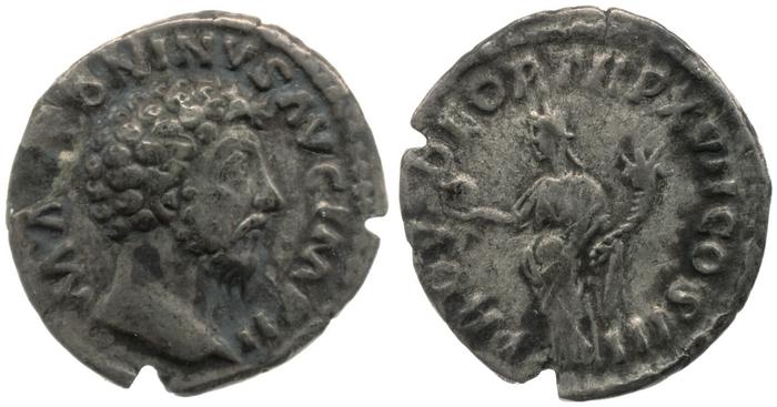 реверс RIC III Marcus Aurelius 67