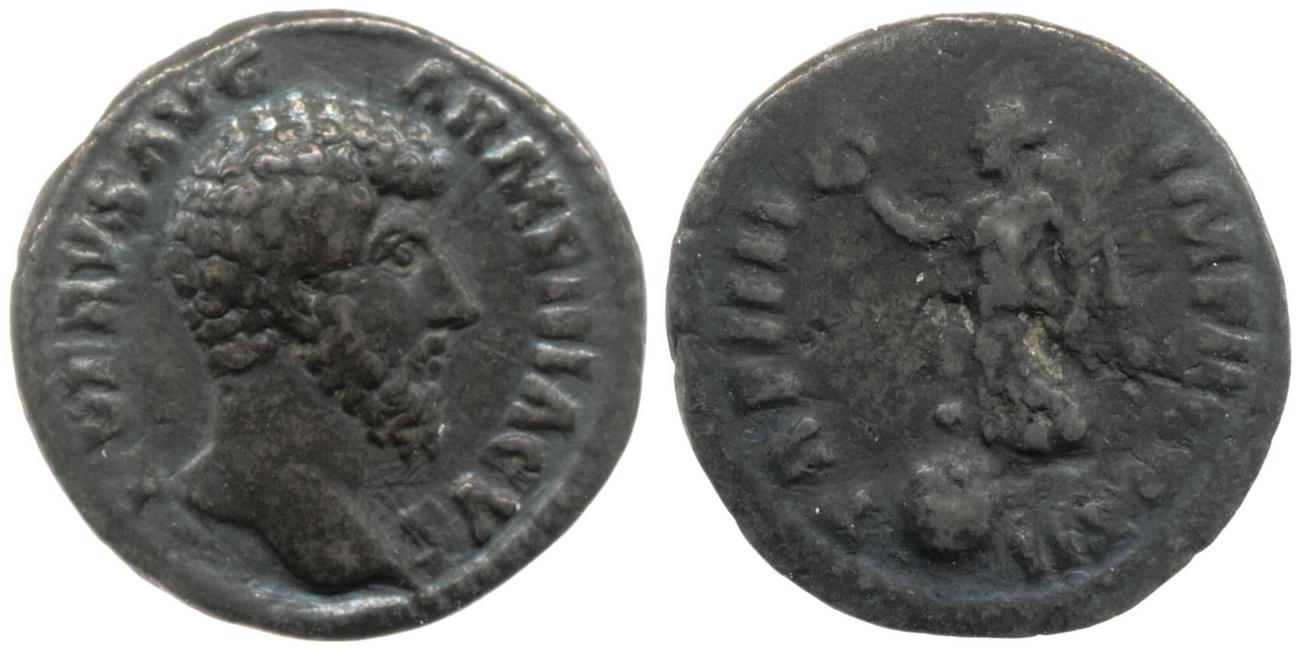 RIC III Marcus Aurelius 520, аверс, bm