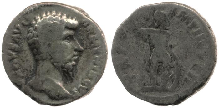 RIC III Marcus Aurelius 528, реверс, bm