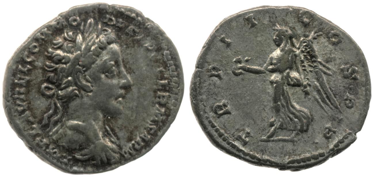 аверс RIC III Marcus Aurelius 642