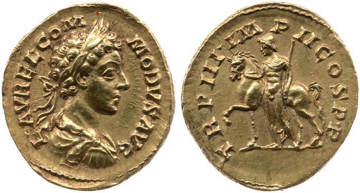 реверс RIC III Marcus Aurelius 648