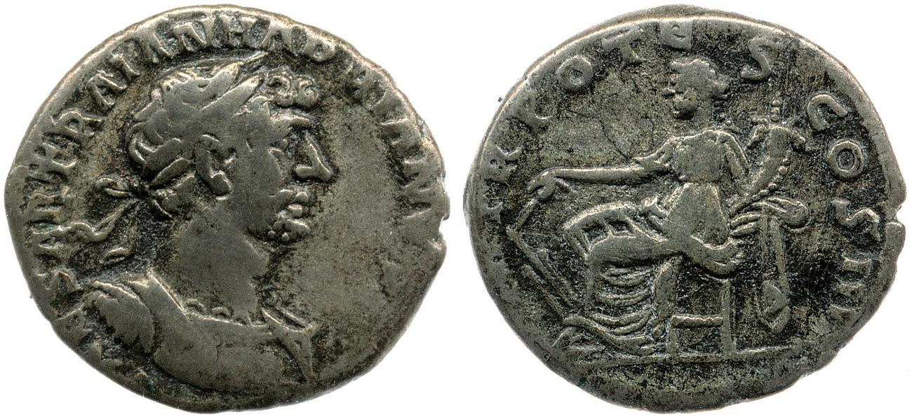 RIC II, Part 3 (second edition) Hadrian 2966, аверс, bm