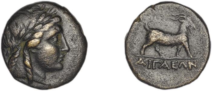 Aegae, Aeolis BMC Aegae 10, реверс, bm