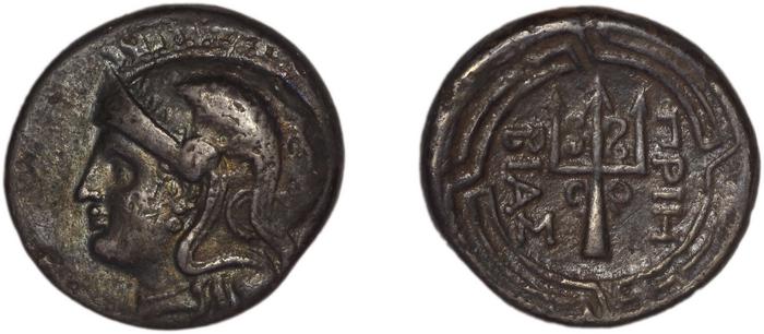 Priene Regling 1927 C, реверс, bm