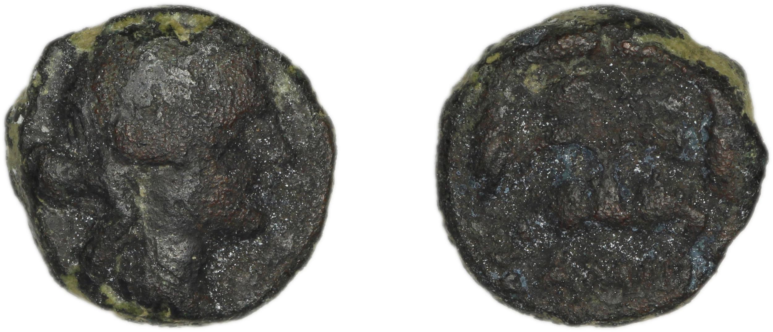 Samos Barron 1966 Pl. xxxi, 8-9, аверс, bm