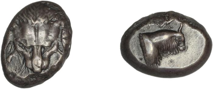 Samos Barron 1966 Class III tetradrachms, реверс, bm