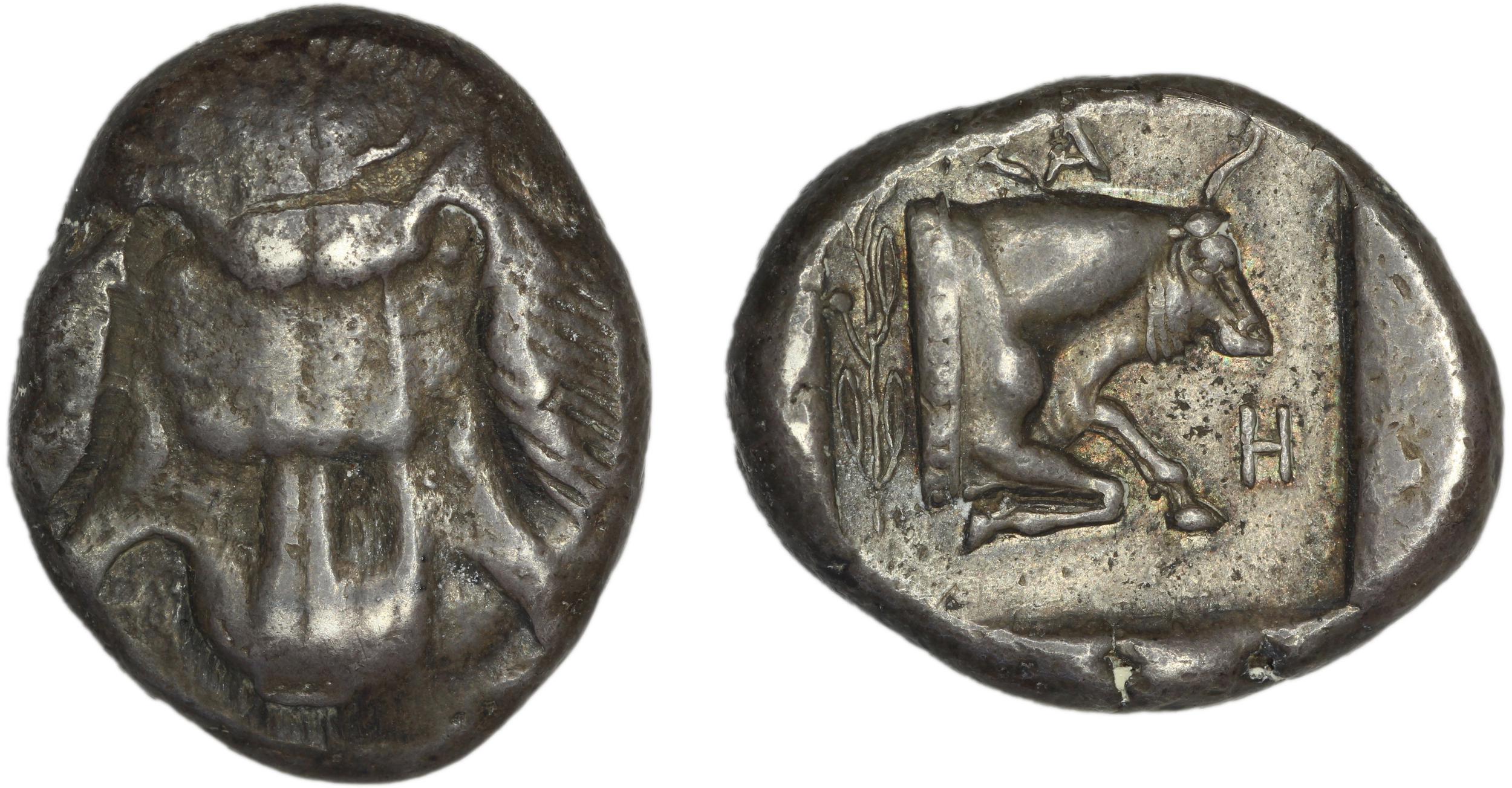 Samos Barron 1966 Class VII tetradrachms, аверс, bm