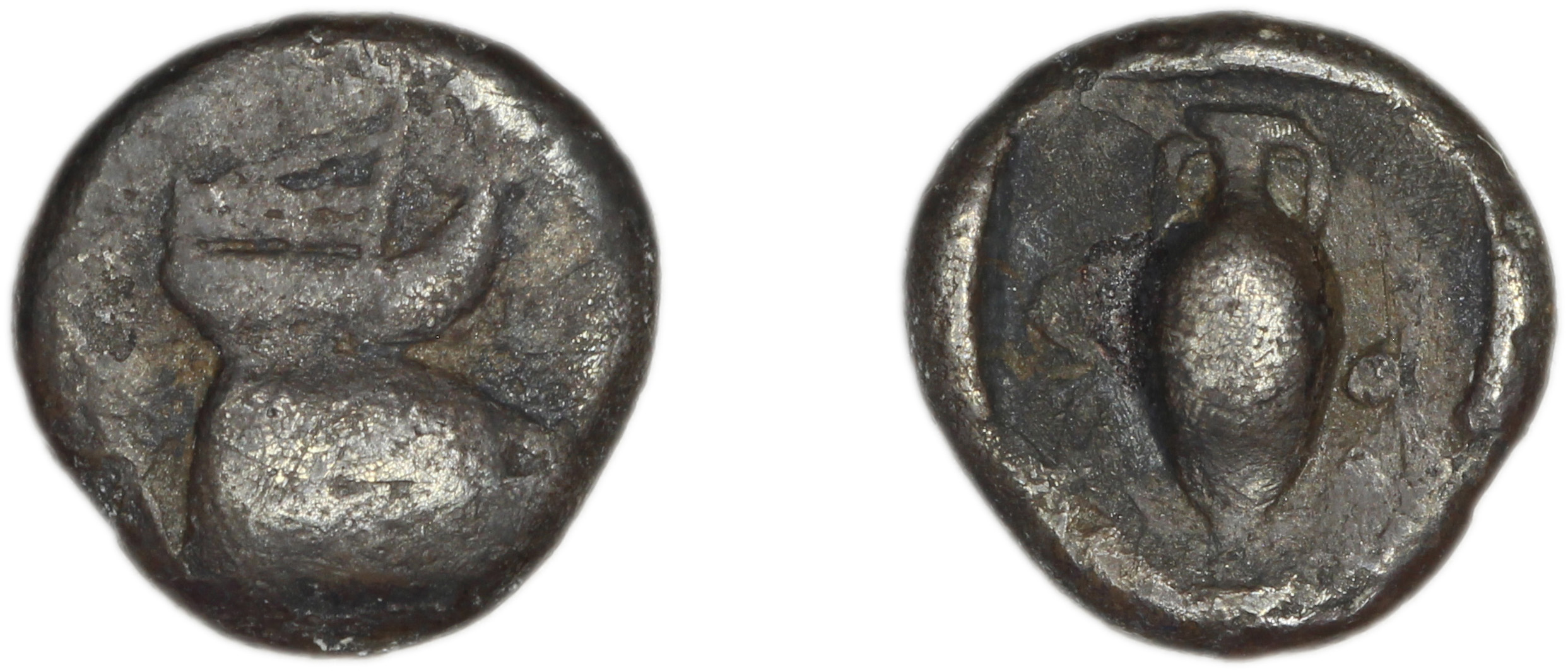 аверс Samos Barron 1966 Samian trihemiobols
