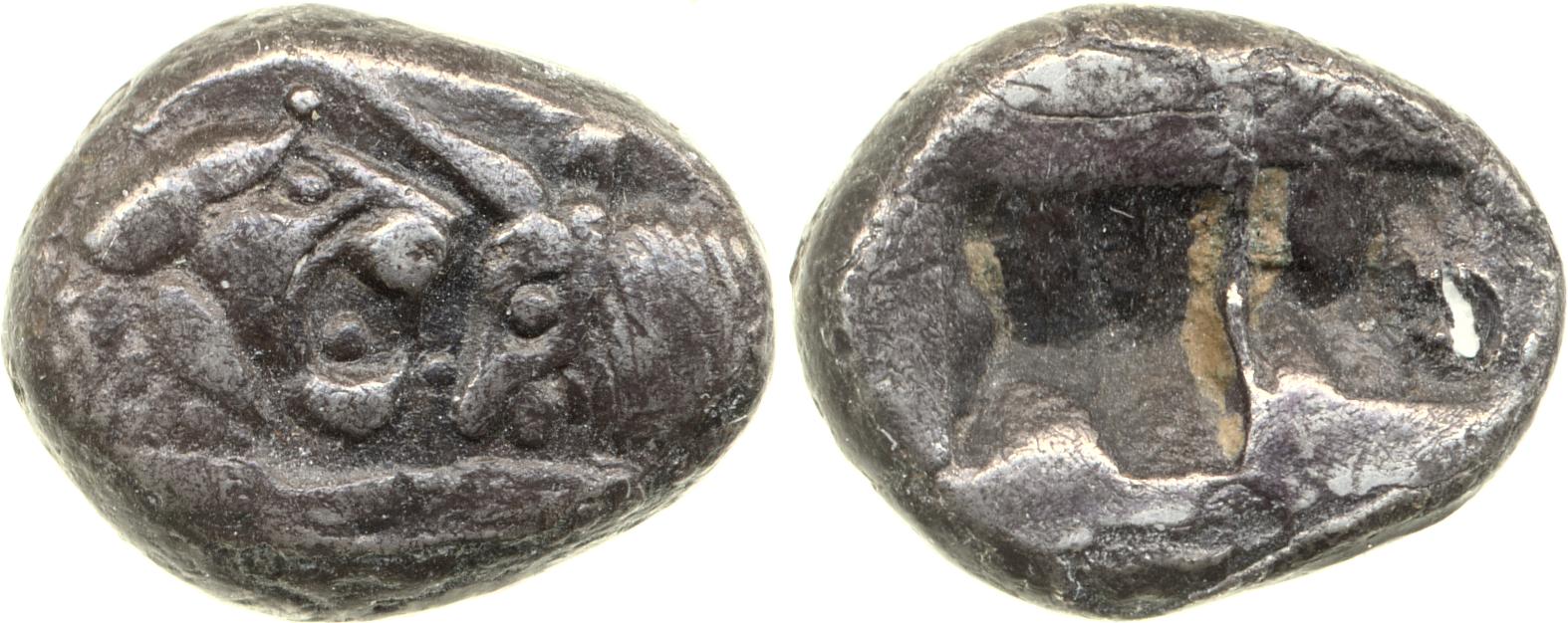 Sardis Carradice 1987 Croeseid B, аверс, bm