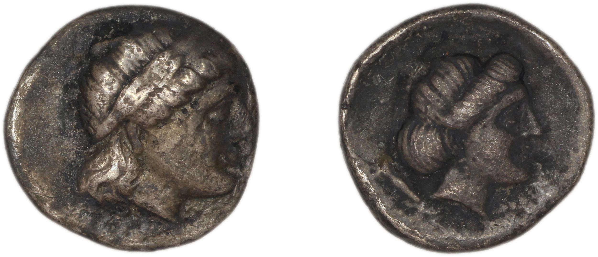 Mytilene Babelon 1910 2237-8, аверс, bm