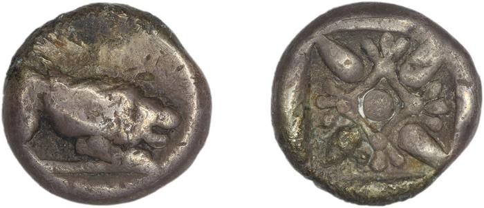 Miletus Babelon 1910 1752, реверс, bm