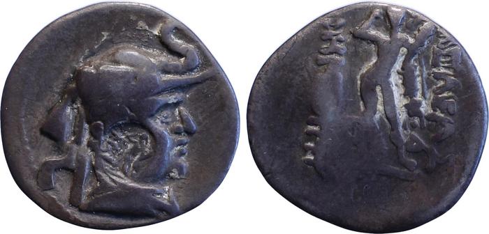 Bactrian and Indo-Greek Coinage Demetrius I 4, bm