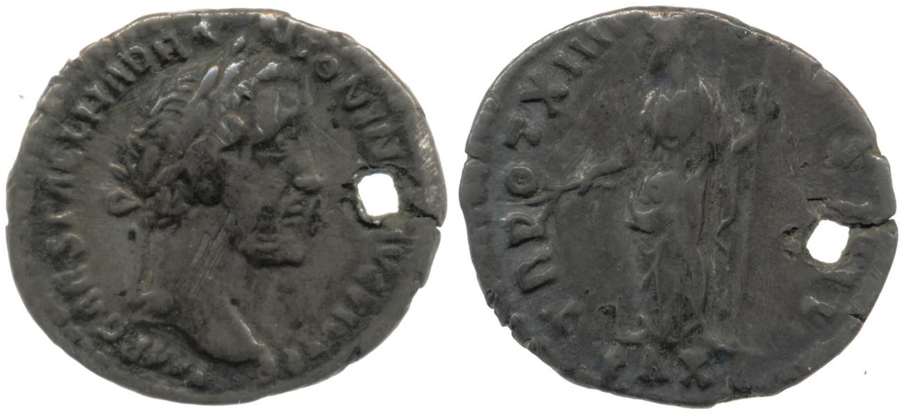 RIC III Antoninus Pius 200c, аверс, bm