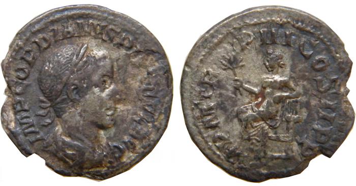 RIC IV Gordian III 114, реверс, bm