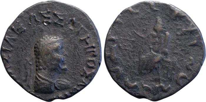 аверс Bactrian and Indo-Greek Coinage Hermaeus 21