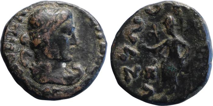 Bactrian and Indo-Greek Coinage Hermaeus 22, bm