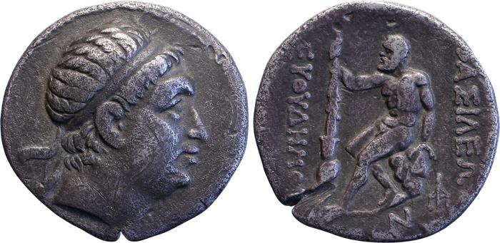 аверс Bactrian and Indo-Greek Coinage Euthydemus I 2.4