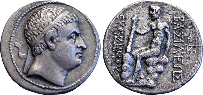Bactrian and Indo-Greek Coinage Euthydemus I 2.11, bm
