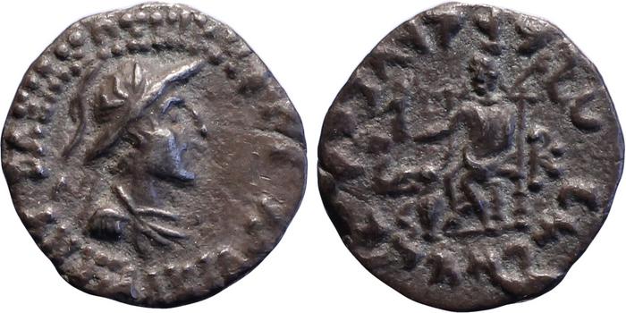 Bactrian and Indo-Greek Coinage Antialcidas 16.3, bm