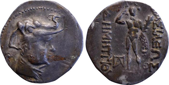 аверс Bactrian and Indo-Greek Coinage Demetrius I 4.2