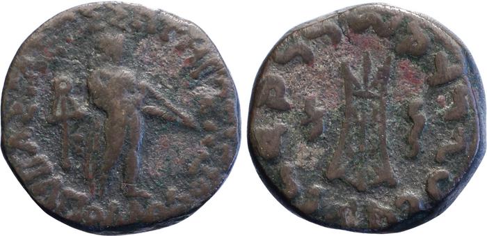 Apollodotus II of Bactria obv
