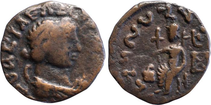 Bactrian and Indo-Greek Coinage Hermaeus 22.1, bm