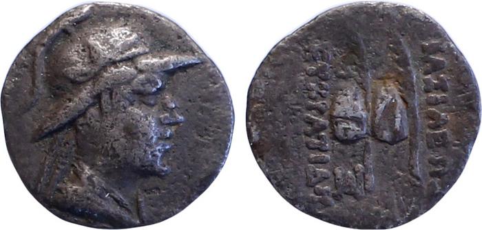 Bactrian and Indo-Greek Coinage Eucratides I 9.2, bm