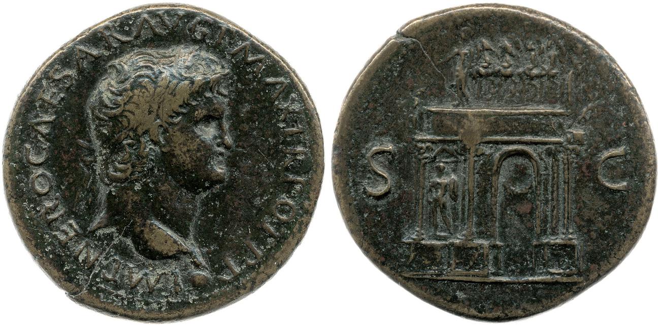 аверс RIC I (second edition) Nero 574
