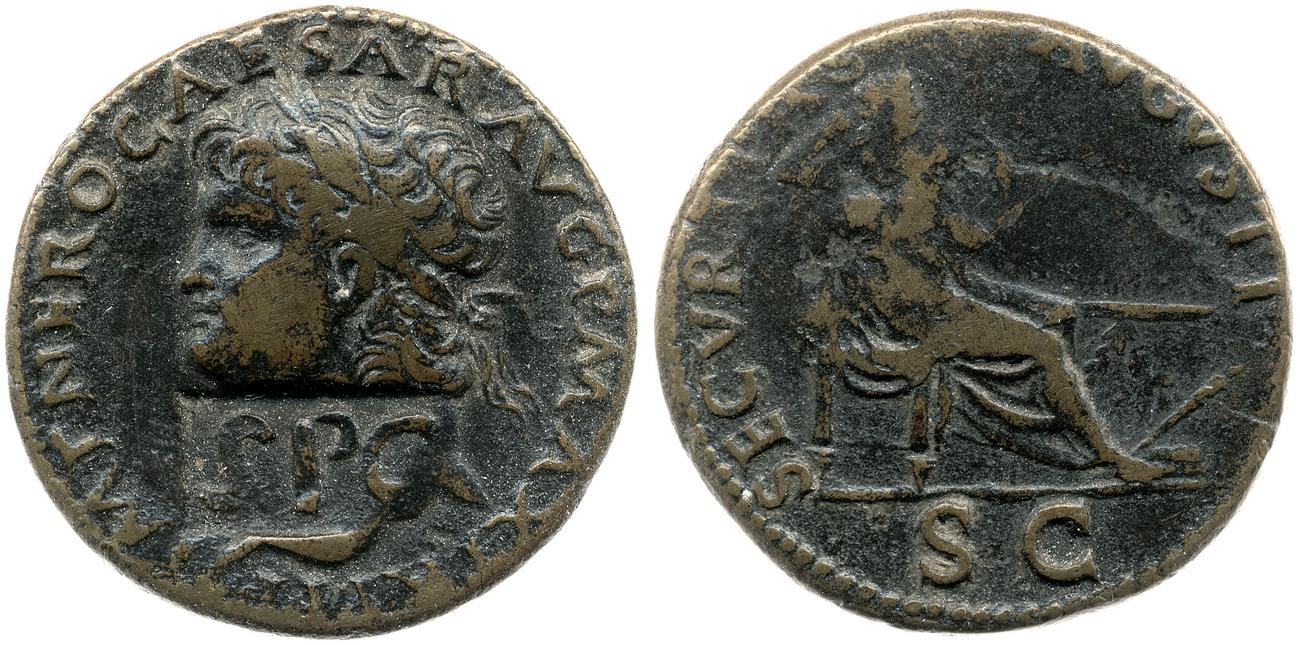 аверс RIC I (second edition) Nero 597