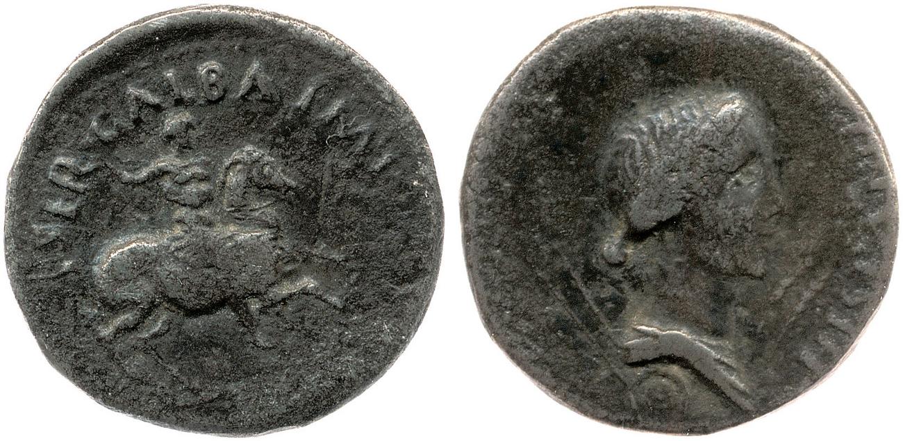 RIC I (second edition) Galba 86, аверс, bm