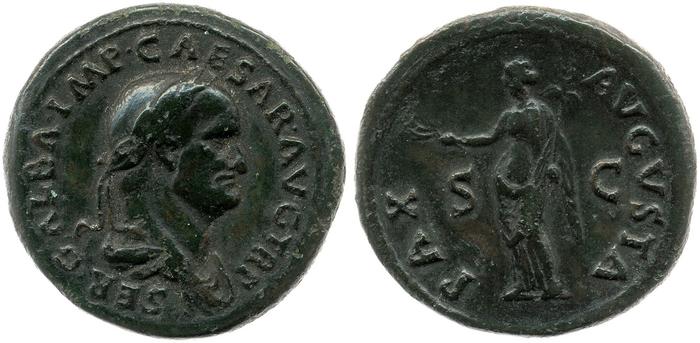 реверс RIC I (second edition) Galba 415