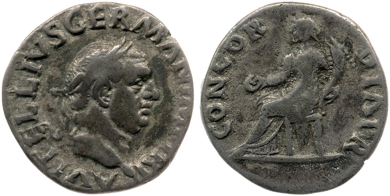 RIC I (second edition) Vitellius 73, аверс, bm