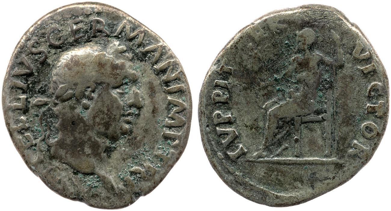 RIC I (second edition) Vitellius 75, аверс, bm