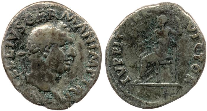 RIC I (second edition) Vitellius 75, реверс, bm
