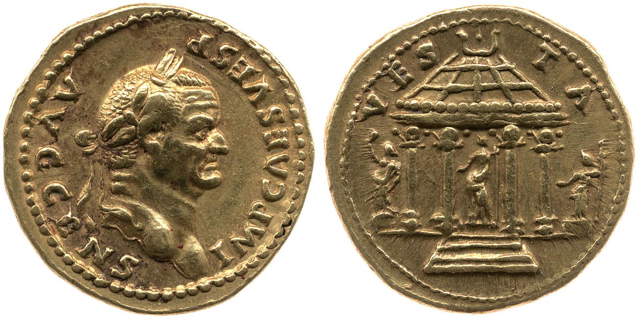 аверс RIC II, Part 1 (second edition) Vespasian 549