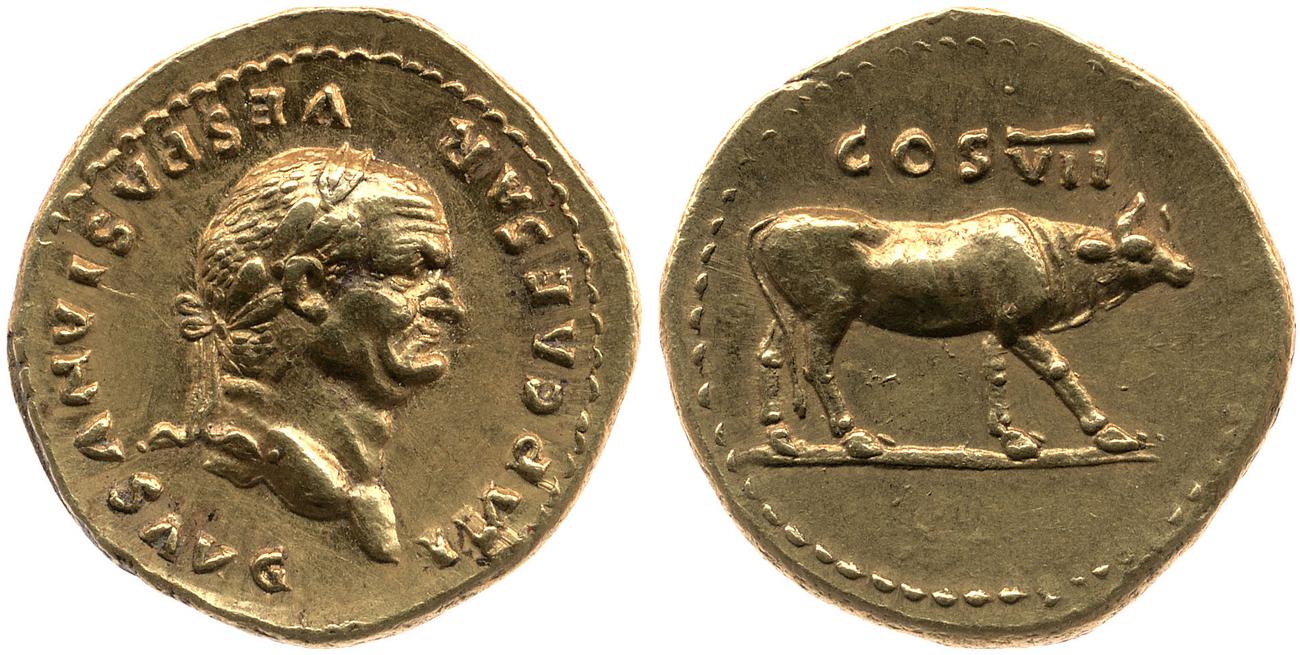 аверс RIC II, Part 1 (second edition) Vespasian 840
