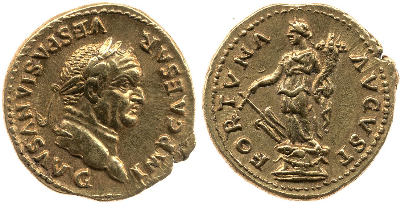 RIC II, Part 1 (second edition) Vespasian 699, аверс, bm