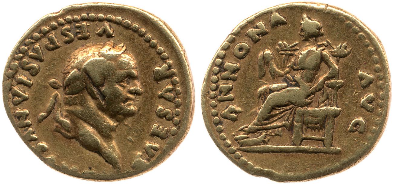 аверс RIC II, Part 1 (second edition) Vespasian 963
