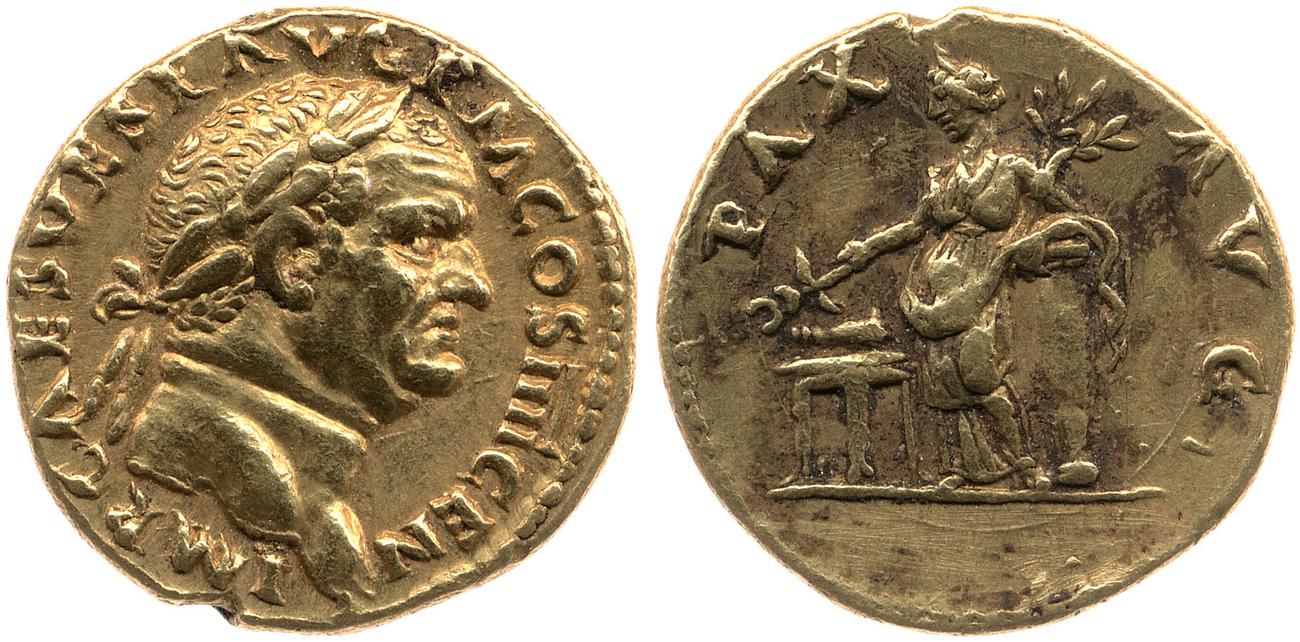 аверс RIC II, Part 1 (second edition) Vespasian 521