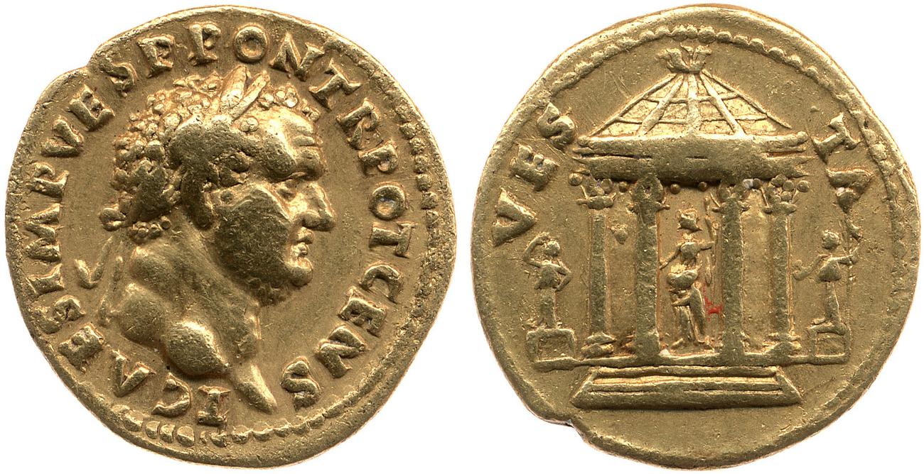 аверс RIC II, Part 1 (second edition) Vespasian 530