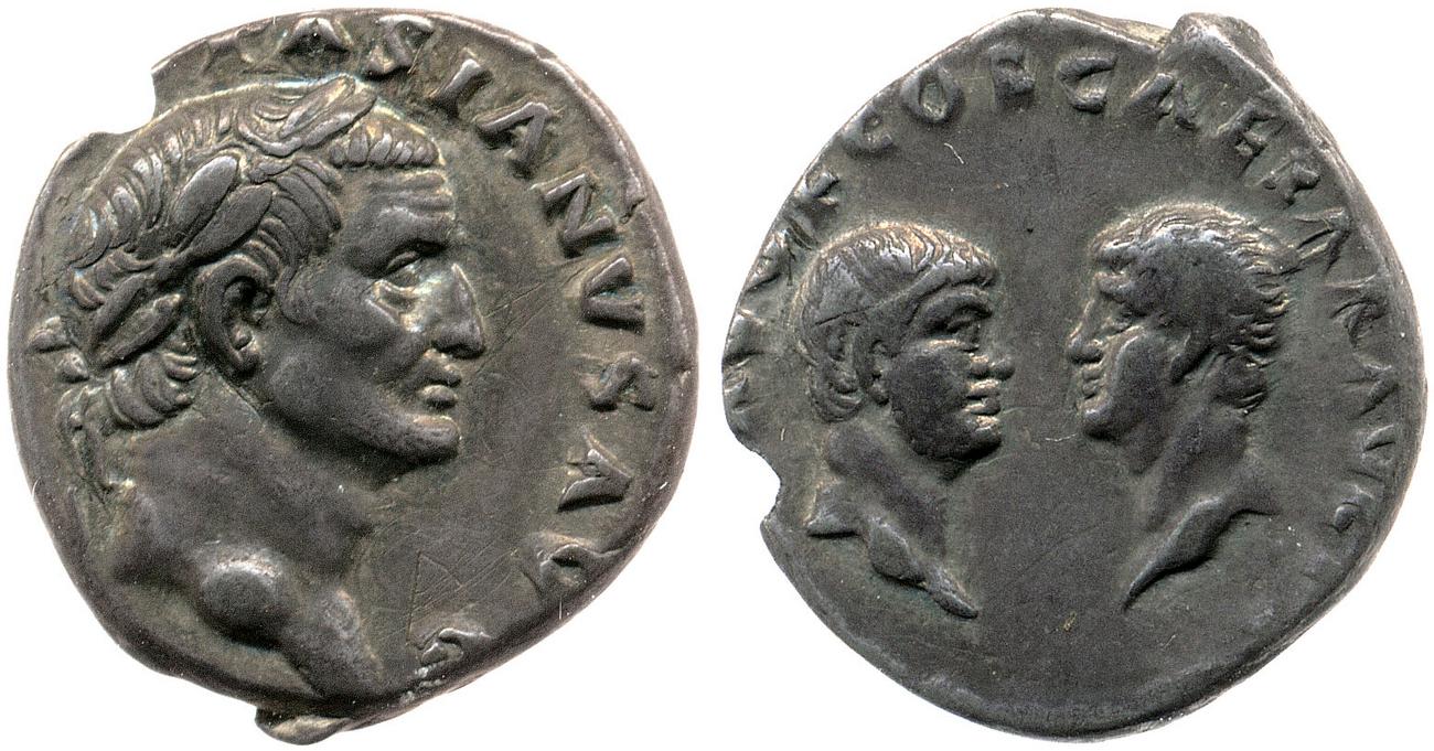 RIC II, Part 1 (second edition) Vespasian 16, аверс, bm