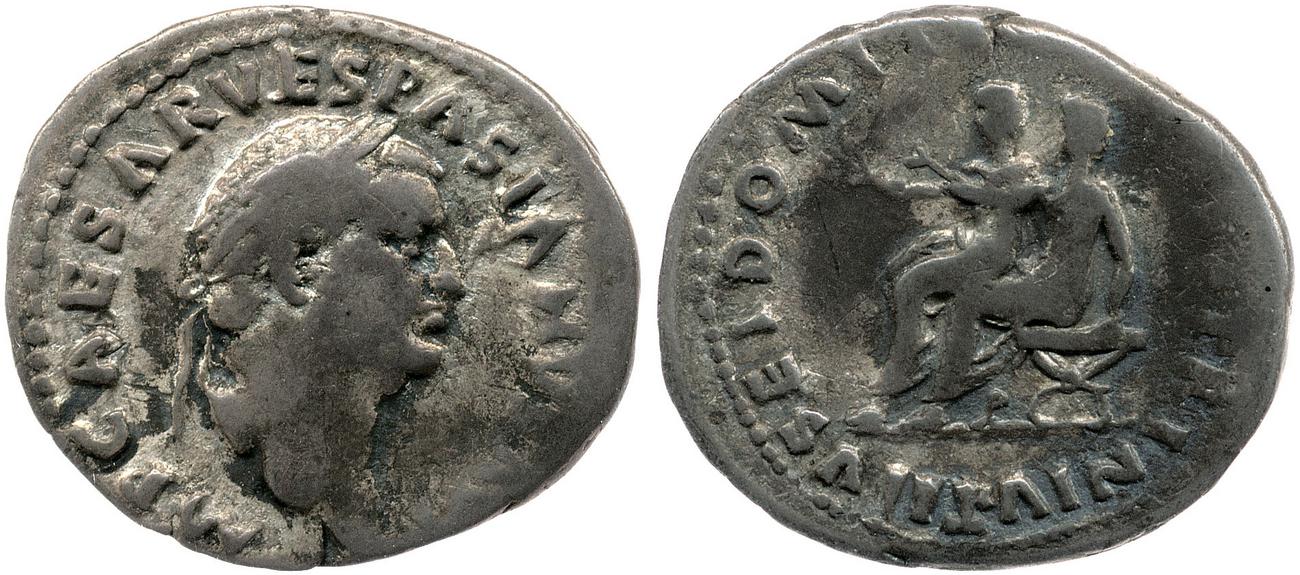 аверс RIC II, Part 1 (second edition) Vespasian 6