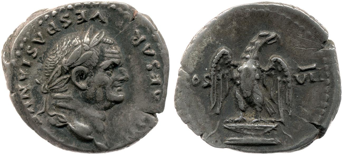 аверс RIC II, Part 1 (second edition) Vespasian 845
