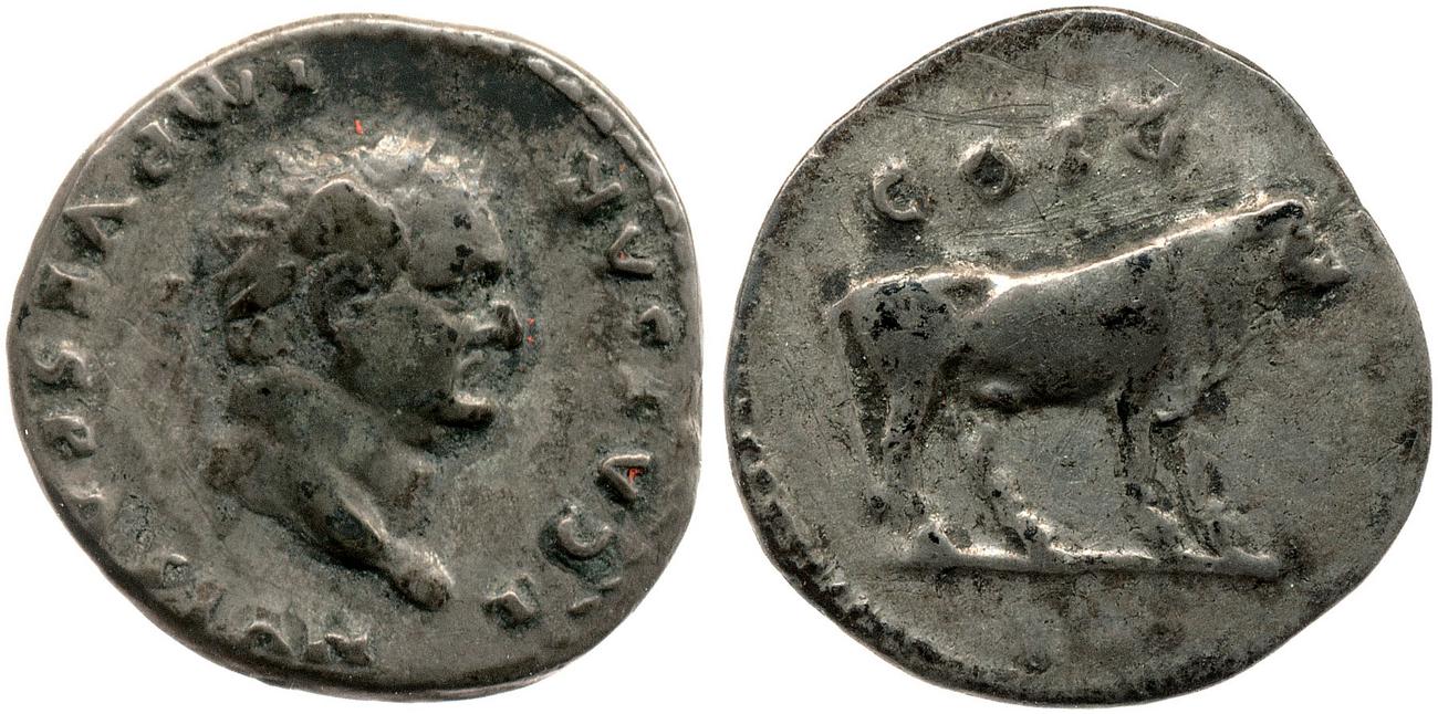 аверс RIC II, Part 1 (second edition) Vespasian 858