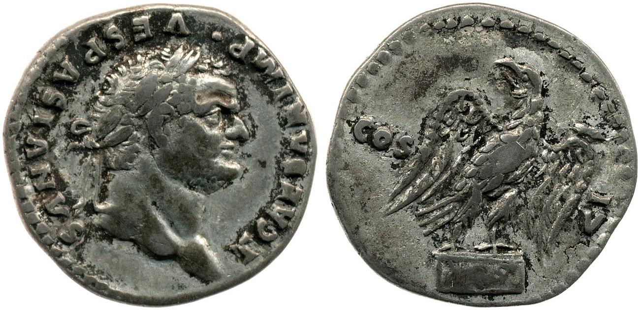 аверс RIC II, Part 1 (second edition) Vespasian 872