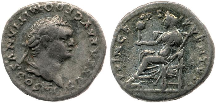 RIC II, Part 1 (second edition) Vespasian 1087, реверс, bm
